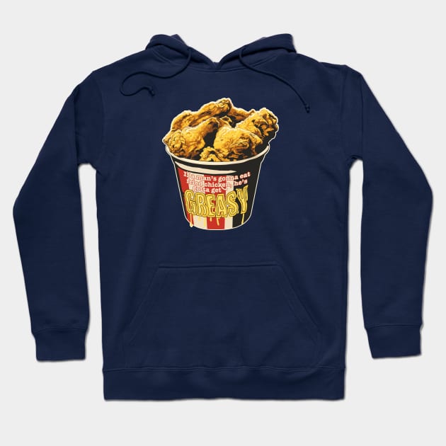 Get Greasy Hoodie by rt-shirts